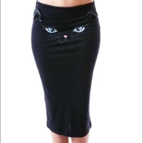 Mantrap KITTY PENCIL SKIRT sz s - Picture 1 of 4